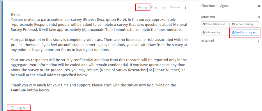 Survey Software Help Image