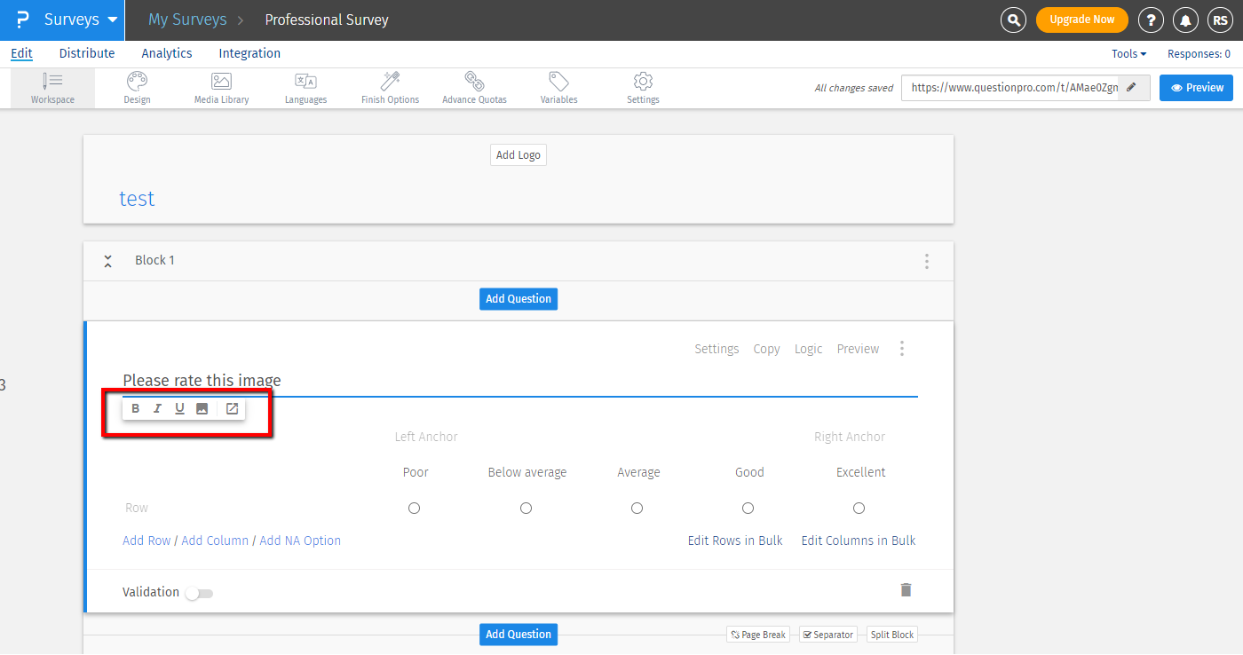 Survey Software Help Image